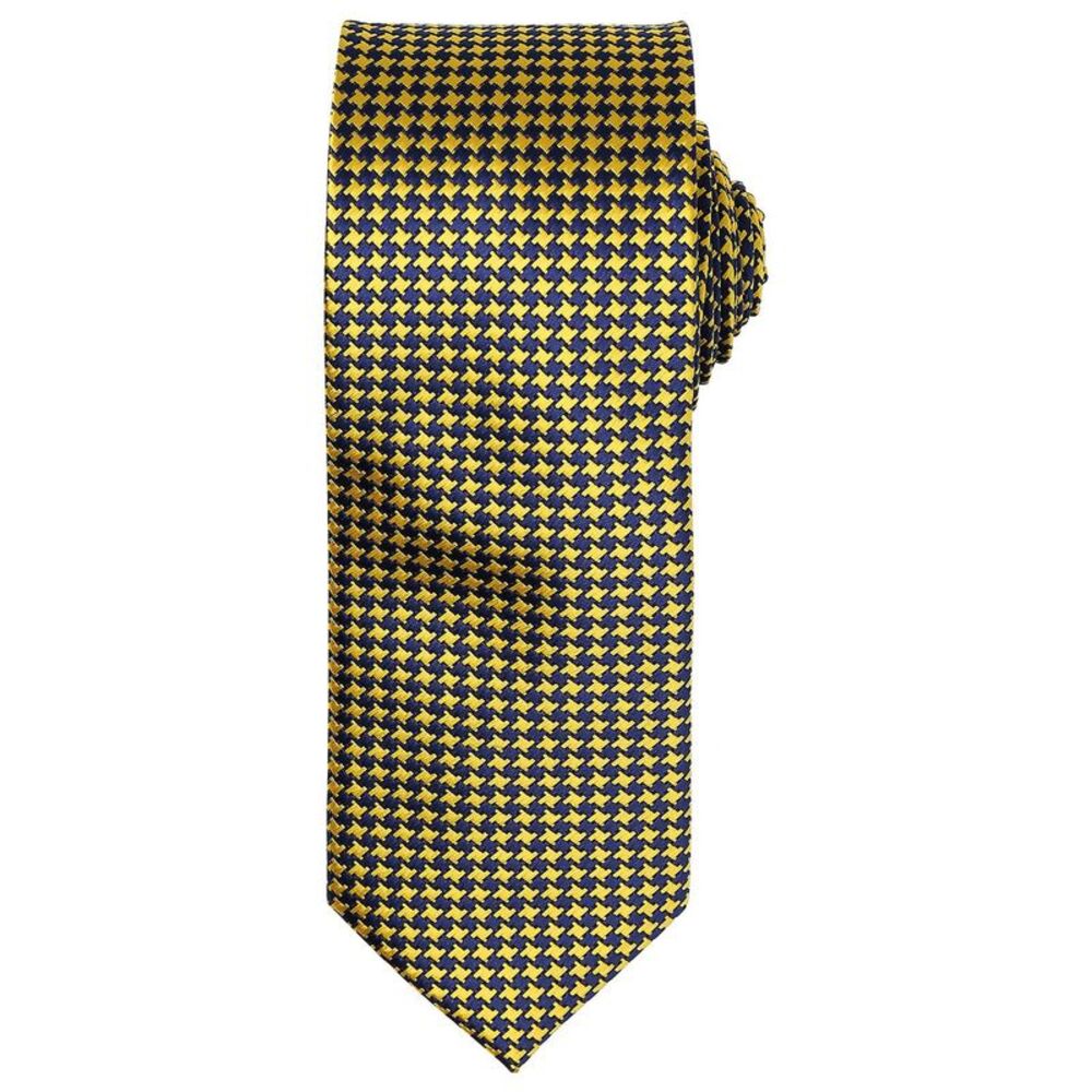 Premier Puppytooth Tie / Gold